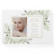 Elegant Greenery In Loving Memory Photo Funeral