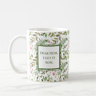Elegant Greenery Mother's Day Coffee Mug