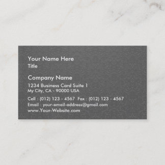 Elegant Grey and white floral gift Business Card