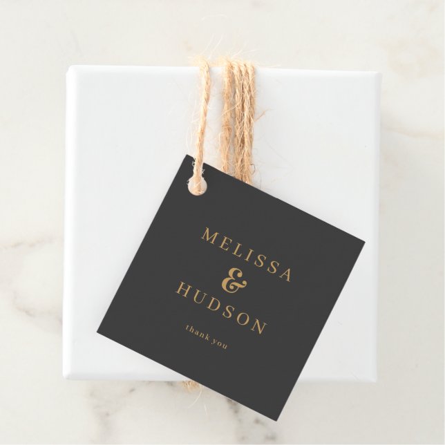 Elegant Grey Gratitude Tag (In Situ)