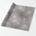 Elegant Grey, Strands of Beads, Pearls and Light Wrapping Paper<br><div class="desc">Give your recipients your best. Use this lovely, sophisticated beaded, print "jewelled" with no actual glitter, foil, or beading, high-quality gift wrap with a grid back for easy cutting. You'll appreciate the ease of use and your recipients will love its elegant beauty. Good for all occasions and holidays, very versatile....</div>