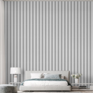 Elegant Grey Stripes Wallpaper