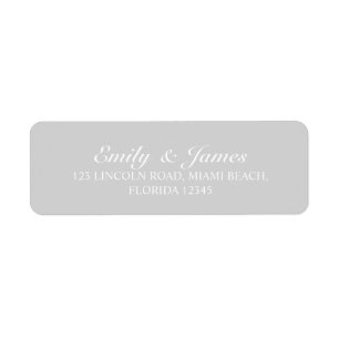 Elegant Grey Wedding