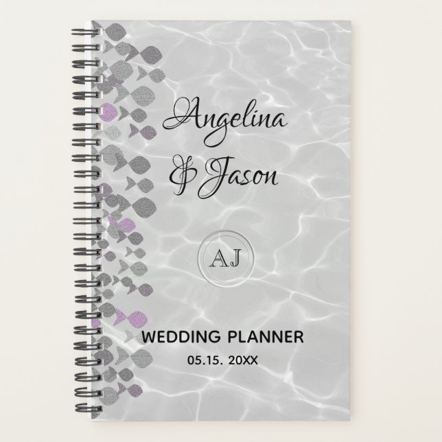 Elegant Grey Wedding Planner (Front)