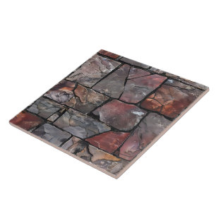 Elegant Grouted Flagstone Tiles for Outdoor Spaces