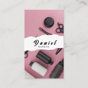 Elegant Haircuts for Your Success Business Card