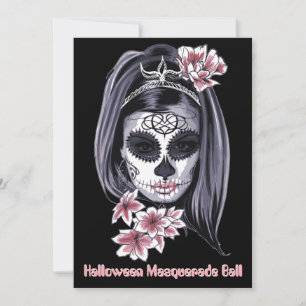 elegant halloween cinco de mayo sugar skull