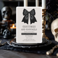 Elegant Halloween Costume and Cocktail Party