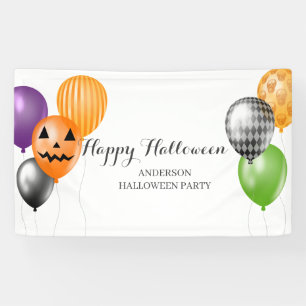 Elegant Halloween Party Banner