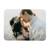 Elegant Hand Drawn Overlay Photo Save the Date