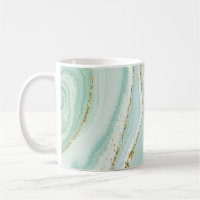 elegant hand painted liquid marble design with gli
