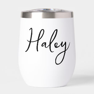 Elegant Hand Scripted Name Bachelorette Party 