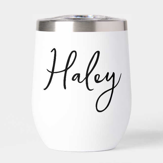 Elegant Hand Scripted Name Bachelorette Party  (Front)