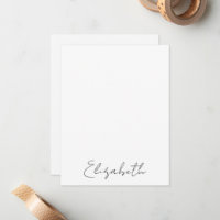 Elegant Handwritten Personalised Script Name
