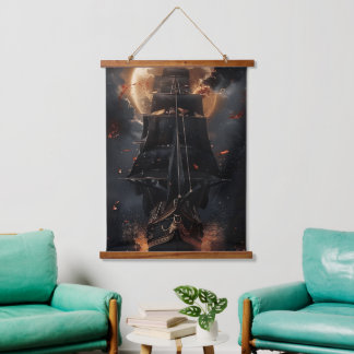 elegant Hanging Tapestry modern chic abstract
