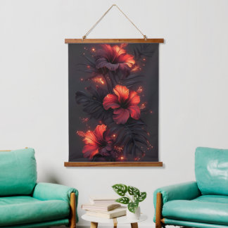 elegant Hanging Tapestry modern chic abstract