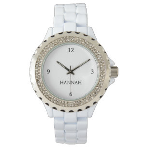 Elegant "HANNAH" Personalised Watch