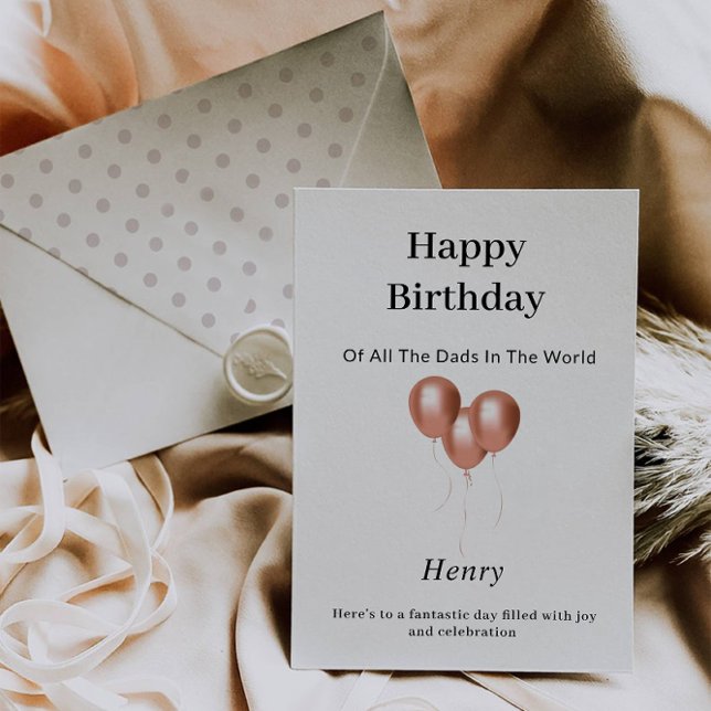 Elegant Happy Birthday Card (Elegant Happy Birthday Card)