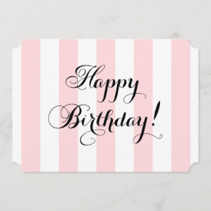 Elegant Happy Birthday Card