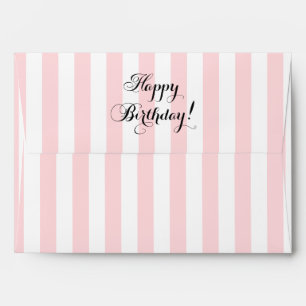 Elegant Happy Birthday Envelope