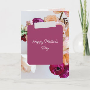 Elegant Happy Mother's Day Card
