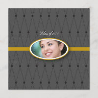 Elegant Harlequin Pattern: Gold