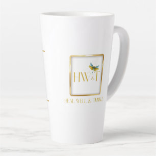 Elegant HealWell & Thrive  Latte Mug