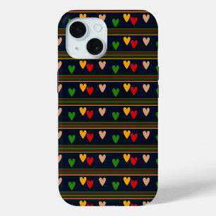  Elegant Heart iPhone 15 Case