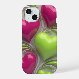 Elegant Heart Design Phone Case – Cute Love