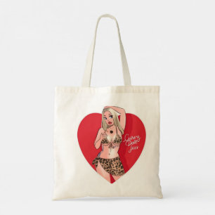 Elegant Heart Lady Tote Bag – Stylish Gift for Her