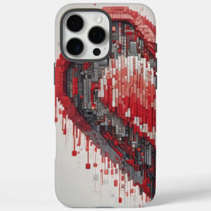 Elegant Heart – Perfect Blend of Love and Protect iPhone 16 Pro Max Case