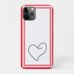 Elegant Heart Shape Design iPhone 11 Pro Case