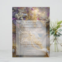 Elegant Heavenly Gold Gate, Gold Text