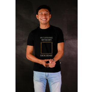 Elegant Heavenly Holiday Memorial Tribute – Person T-Shirt