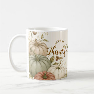 Elegant Heirloom Pumpkin Thanksgiving Coffee Mug