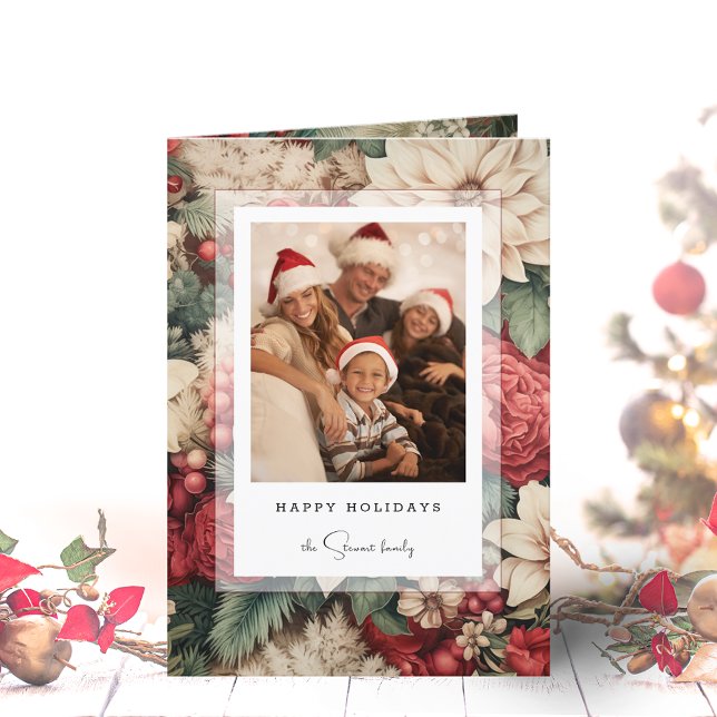 Elegant Holiday Floral Photo (Creator Uploaded)