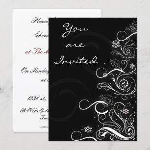 elegant Holiday party Invitation
