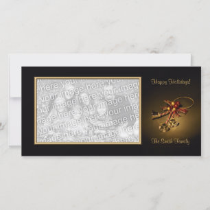 Elegant Holiday Photo card