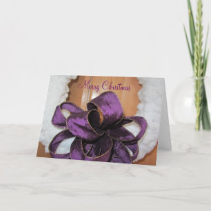 Elegant Holiday Wreath Card