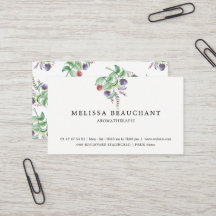 Elegant Holistic Aromatherapist Herbs Template