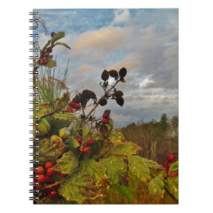 Elegant Holly Christmas, Notebook