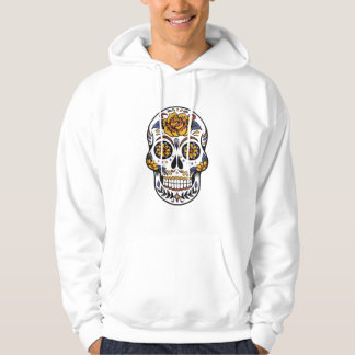 elegant Hoodie with skull.