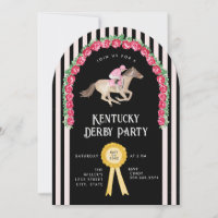 Elegant Horse Race Derby Party