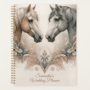 Elegant Horses Personalized Wedding Planner