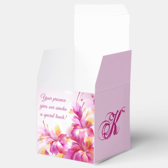 elegant hostess custom favour box (Opened)