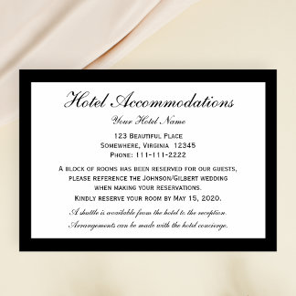 Elegant Hotel Accommodations Wedding Enclosure