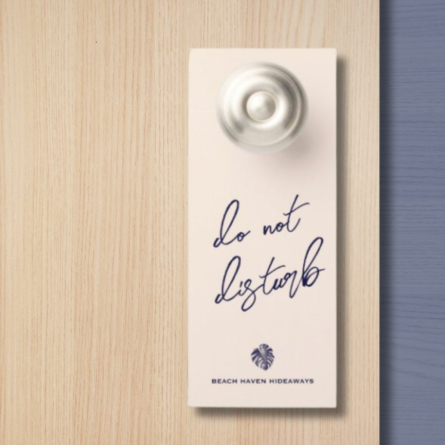 Elegant Hotel Door Hanger (Creator Uploaded)