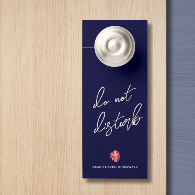 Elegant Hotel Door Hanger (Creator Uploaded)