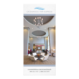 Elegant Hotel Rack Card