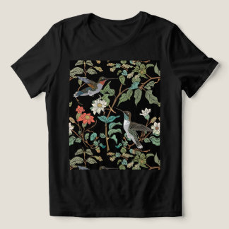 Elegant Hummingbird T-shirt Tri-Blend Shirt